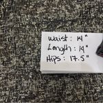 Ba&sh  gold and black metallic Mini Skirt Size 2 EUC! Photo 3