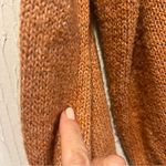 Aerie  Earthy Warm Rust Mock Neck Sweater size medium Photo 2