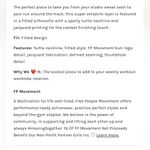 Free People Tempo Jacquard Turtleneck size small in white Photo 2