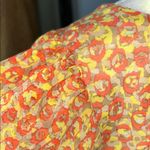 Attention Orange Flutter Sleeve Relaxed Blouse Photo 5