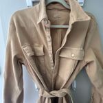 MOTHER Denim MOTHER The Cadet Belted Mini Shirt Dress Photo 10