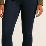 Kut From The Kloth Black Skinny Jeans Size 8, Frayed Hem Photo 0