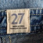 We The Free  High Waist Pleated Paperbag Mom Stone Wash Denim Jeans W-848 Size 27 Photo 7