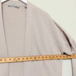 Vince  Cashmere Cardigan Sweater Knit Beige Open Front Sz Large Luxury Minimalist Photo 12