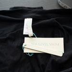 Sea Level Swim. Zip Long Sleeve Rashguard Top. Black Size 10 Photo 6