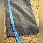 White House | Black Market  Velvet Skinny Jeans — Gray, Size 12R, Zip Hem EUC Photo 6