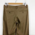Theory Tan Linen Wool Wide Leg Emory Trouser Pants Relaxed fit Size 4 Photo 8