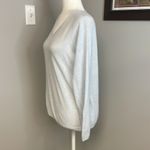 Max Mara  Leisure Smirne Blue Wool Cashmere Blend V Neck Sweater Size Medium Photo 1