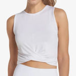 Outdoor Voices White Knot Tank Top Photo 0