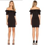 Amanda Uprichard Off Shoulder Sia Dress Black XS Photo 8