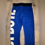 Nike RARE  Royal Blue “JUST DO IT” Leggings S Photo 3