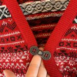 Fashion Bug  women’s cardigan sz XXL holiday Christmas Scandinavian 90s vintage Photo 4