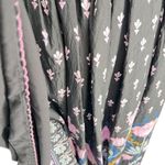 Anthropologie  Dasha Smocked Floral Boho Midi Dress Black Size Small NWT Photo 9