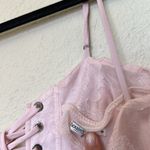 House Of CB  'Seren' Soft Pink Floral Lace Back Maxi Dress NWOT size‎ M Photo 13