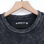 American Giant Women's Premium Slub Tiered Dress Size XS Made In USA Black Photo 4