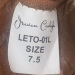 Jessica Carlyle Suede Fur Trim Sneaker Booties Photo 7