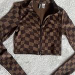 Divided Crop Top Long Sleeve Photo 5