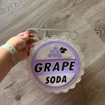 Disney NEW  Parks Pixar "Up" Grape Soda Bottle Cap Crossbody Photo 5