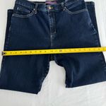 Gloria Vanderbilt  Amanda Dark Wash Two-Tone Stitching Jeans Size 12P Photo 7