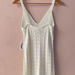 Jessica Simpson Boho Cream Open-Knit SwimSuit Cover Up NWT Size S Photo 1