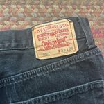 Levi's RETRO 550 BLACK RELAXED FIT DENIM JEANS Photo 4