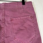 We The Free  Women's Pants Sz 30 Red‎ Maroon Bootcut Jeans Front V Side Zip Y2K Photo 10