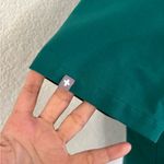 FIGS Women's Green V-Neck Short Sleeve Top Photo 5