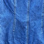 Vintage Spiegel Denim button up maxi skirt Large Blue Photo 1