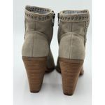 Vince Camuto NEW  Womens 8.5 Suede Block Heel Ankle Boots Grey Western Chic Shoes Photo 3