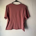 Rowdy Crowd‎ Western Cowboy Hat Graphic Tee Mauve Short Sleeve T Photo 3