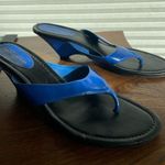 Predictions Bright Blue Wedge Sandals Photo 0