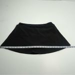 La Blanca  Womens Swim Skort‎ Skirt US Size Medium Black Stretch Summer Vacation Photo 5