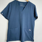 FIGS Casma Short Sleeve Scrubs Shirt Womens Size Large Technical Collection Photo 0