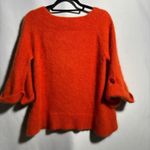 Christiane Celle Calypso Orange Angora Nylon 3/4 Sleeve Sweater Womens M Bright Size undefined Photo 1