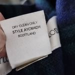 Norton Mcnaughton Vintage  Green Plaid Wool Blend Blazer Jacket Photo 7