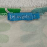 J. McLaughlin J. McLaughlin Catalina Cloth Women's Long Sleeve Top Floral Green Blue Sz Small Photo 3