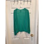 Old Navy  Open Front Cardigan Women's Large Green Cozy‎ Lounge Minimalist Photo 4