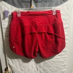 Lululemon  Speed Up High-Rise Shorts 4" Red Dark Photo 3