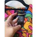 Nooworks Psychedelic Groovy Dress XS Big Pocket 70s Artsy Maxima auderpopz print Photo 2