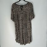 Kate Spade  Women's Leopard Print Sleepshirt Nightgown Dress Size Large Photo 4