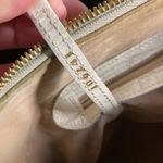 Brahmin MELBOURNE Elegant Cream Crocodile-Embossed Handbag Photo 6