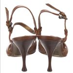 Dolce & Gabbana D&G Two Toned Leather Slingback Sandals Heels Pumps Photo 3