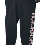 Victoria Sport New  Limited Edition Leggins‎ Womens XL Black Pink Logo Active Photo 0