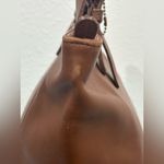Coach Vintage British Tan Leather Waverly Tote Bag Photo 4