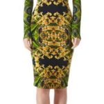 Alice + Olivia Womens Dress Size 0 Delora Printed Baroque Glam Maximalist Luxe Photo 0