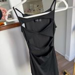 White Fox Boutique White Fox Cut-Out Boutique Dress Black Mini Photo 1