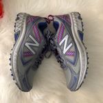 New Balance Grey & Pink Tennis Shoes Photo 3