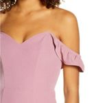 WAYF The Gabrielle Strapless Trumpet Gown Mauve Size Medium Photo 2
