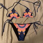 Mara Hoffman Real  triangle bikini set S Photo 0