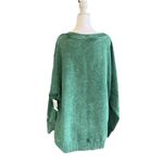 SO  Juniors Oversized Weekend Tunic XL Green Long Sleeve Pullover Lightweight NWT Photo 6